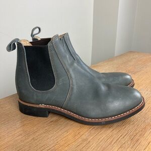 Red Wing Shoes 6 Inch Chelsea Women's Short Boot Indigo Size 8 Leather USA